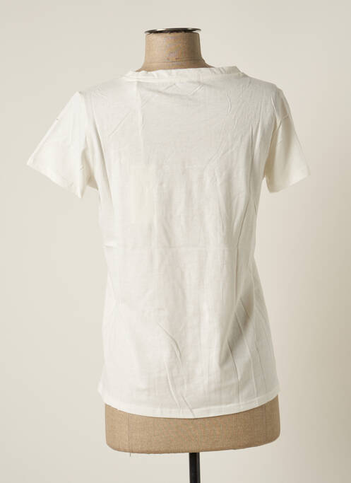 T-shirt beige TEDDY SMITH pour fille