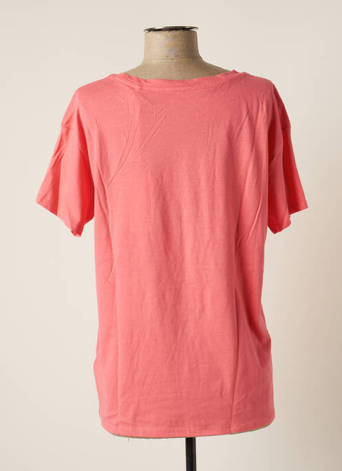 T-shirt rose TEDDY SMITH pour fille