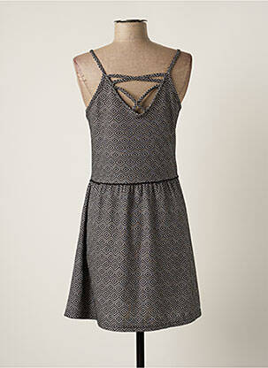 Robe mi-longue fines bretelles fines bretelles gris TEDDY SMITH fille
