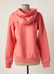 Sweat-shirt à capuche rose TEDDY SMITH pour fille seconde vue