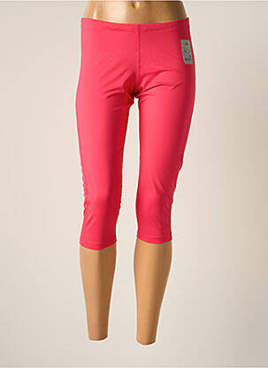 Legging stretch taille normale rose REEBOK femme