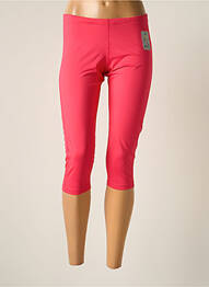 Legging stretch taille normale rose REEBOK femme