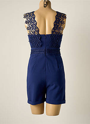 Combishort sans manche sans manche bleu TEDDY SMITH femme