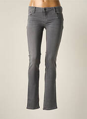 Jeans coupe slim gris TEDDY SMITH pour femme seconde vue