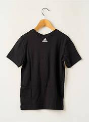 T-shirt noir ADIDAS pour fille seconde vue