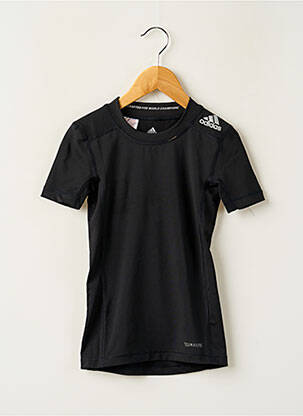 T-shirt noir ADIDAS pour fille