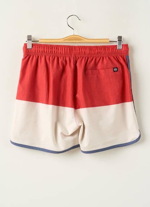 Short de bain rouge WAXX pour homme
