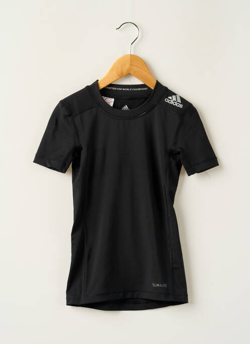 T-shirt noir ADIDAS pour fille