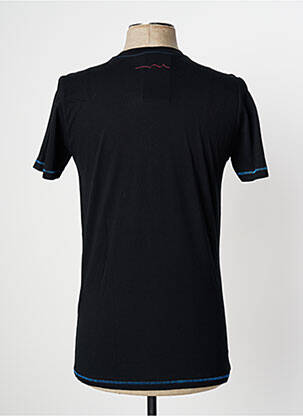 T-shirt coupe cintrée manches courtes noir TEDDY SMITH homme