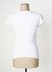 T-shirt blanc ASICS pour femme seconde vue
