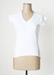 T-shirt blanc ASICS pour femme seconde vue