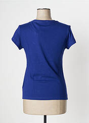 T-shirt bleu ADIDAS pour femme seconde vue