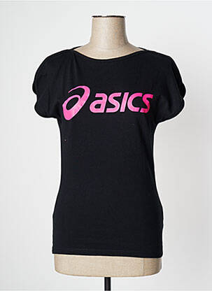 T-shirt noir ASICS pour femme