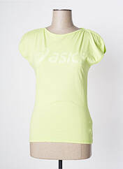 T-shirt vert ASICS pour femme seconde vue