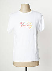 T-shirt blanc TEDDY SMITH pour garçon seconde vue