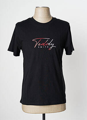 T-shirt noir TEDDY SMITH pour garçon