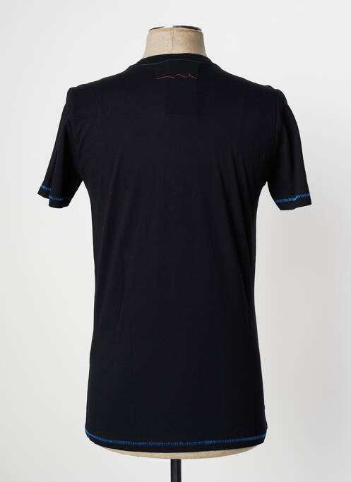 T-shirt noir TEDDY SMITH homme