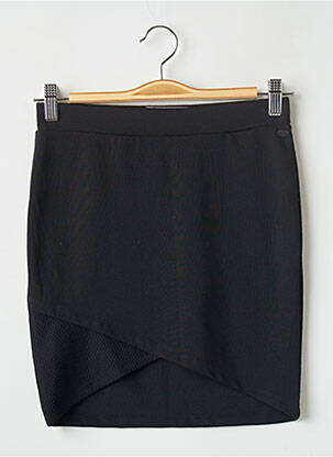 Jupe mi-longue taille normale noir TEDDY SMITH fille
