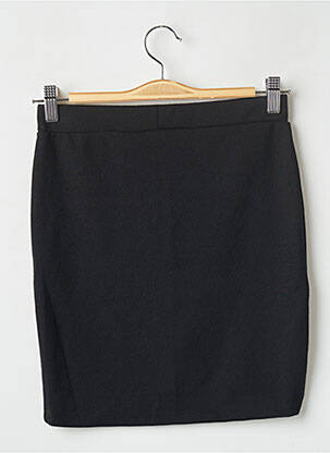 Jupe mi-longue taille normale noir TEDDY SMITH fille