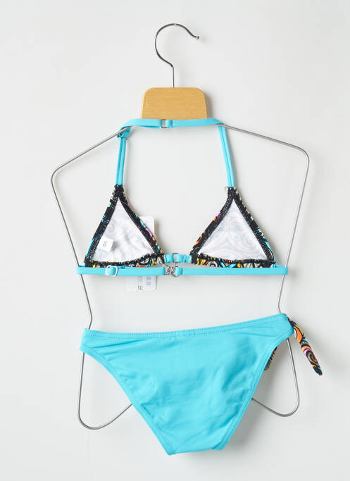 Maillot de bain 2 pièces bleu GRAIN DE SABLE fille