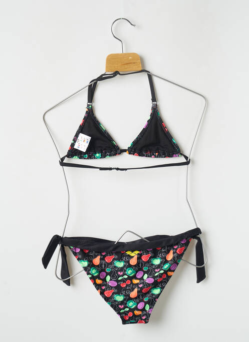 Maillot de bain 2 pièces noir ARENA pour fille