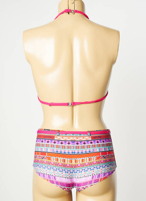 Maillot de bain 2 pièces rose GRAIN DE SABLE pour fille