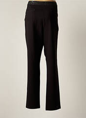 Pantalon slim noir CHRISTINE LAURE pour femme seconde vue