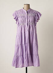 Robe mi-longue violet BANDITAS FROM MARSEILLE pour femme seconde vue