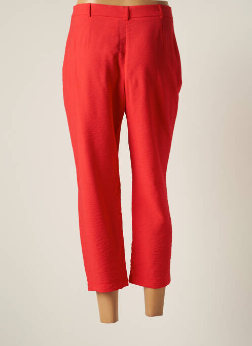 Pantalon 7/8 rouge CHRISTINE LAURE pour femme