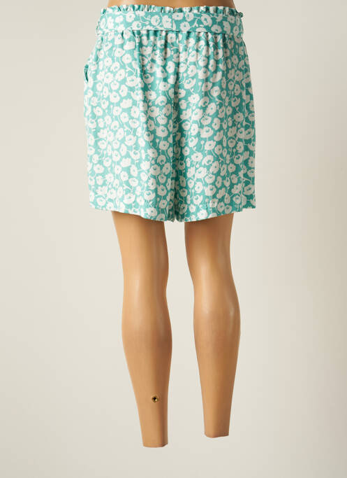 Short vert C'EST BEAU LA VIE pour femme