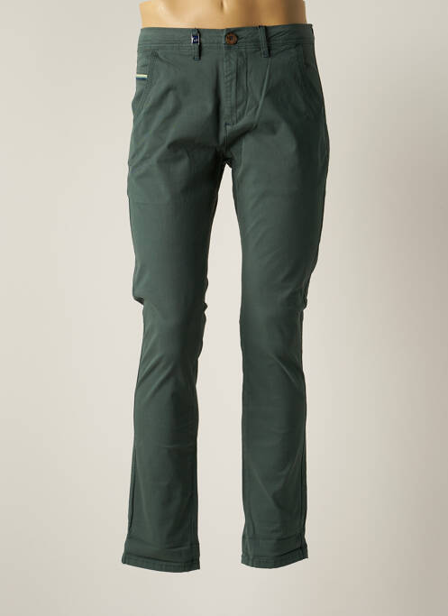 Pantalon chino vert BENSON & CHERRY pour homme