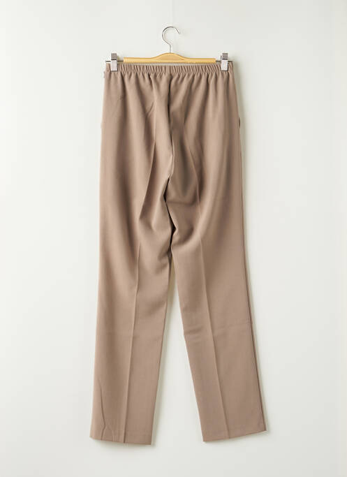 Pantalon droit beige BRANDTEX pour homme
