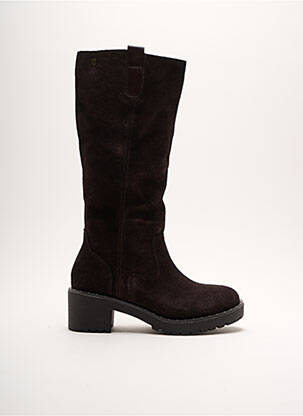 Bottes marron la halle sale