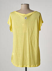 T-shirt jaune LOVE BY MD pour femme seconde vue