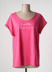 T-shirt rose ANOUK ET NINON pour femme seconde vue