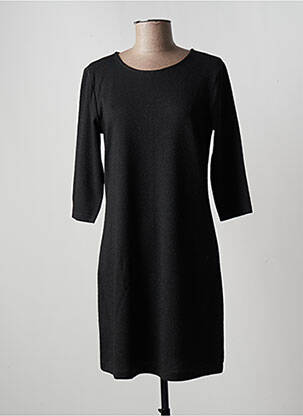 Robe courte manches 3/4 manches 3/4 noir ONLY femme