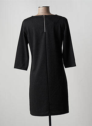 Robe courte manches 3/4 manches 3/4 noir ONLY femme