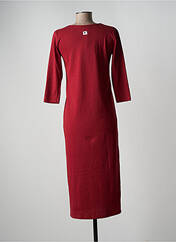 Robe longue rouge LOVE BY MD pour femme seconde vue
