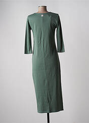 Robe longue vert LOVE BY MD pour femme seconde vue