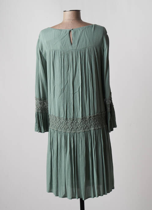 Robe courte vert ONLY pour femme