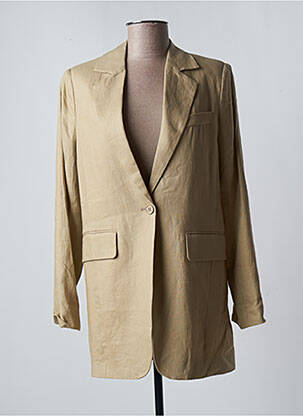 Blazer poches beige SCHOOL RAG femme