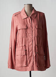 Veste casual col chemisier rose ONLY femme