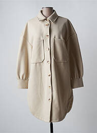 Veste casual poches beige ONLY femme