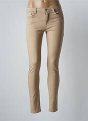 Pantalon slim beige ONLY pour femme seconde vue