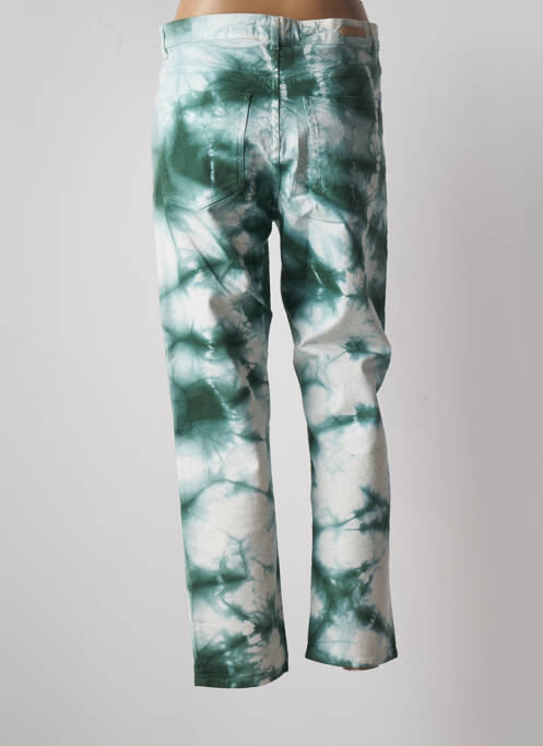 Jeans coupe droite vert ATELIER BOHÈME pour femme