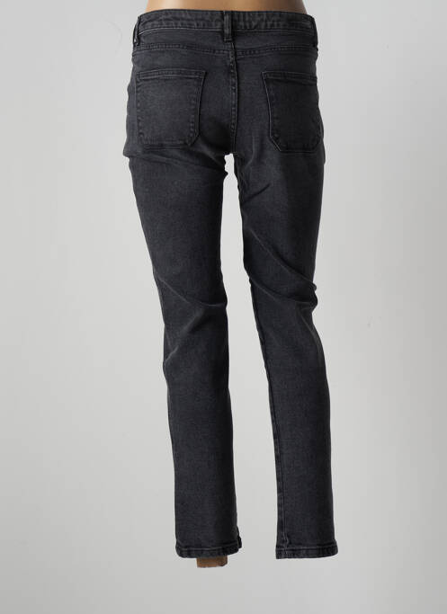 Jeans coupe slim gris ATELIER BOHÈME pour femme