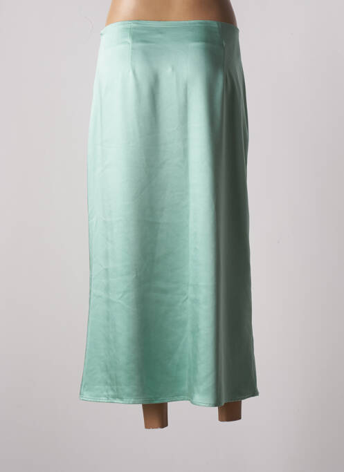 Jupe longue taille haute vert ONLY femme