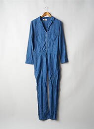Combi-pantalon poches manches longues bleu ATELIER BOHÈME femme