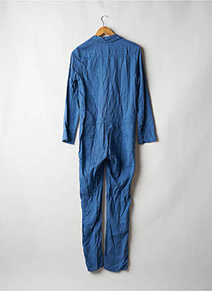 Combi-pantalon fermeture boutonnée sur le devant manches longues bleu ATELIER BOHÈME femme