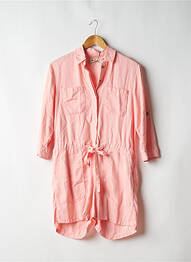 Combishort poches manches 3/4 rose ATELIER BOHÈME femme